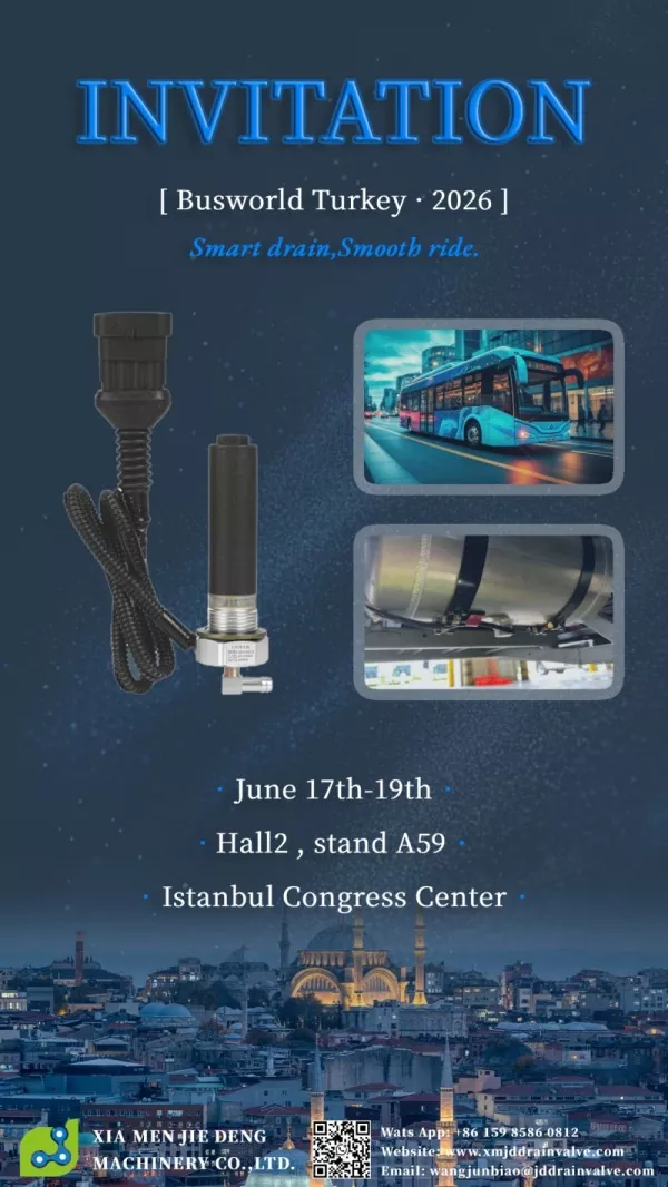 ¡Conozca Xiamen Jiedeng Machinery en Busworld Turquía 2026!