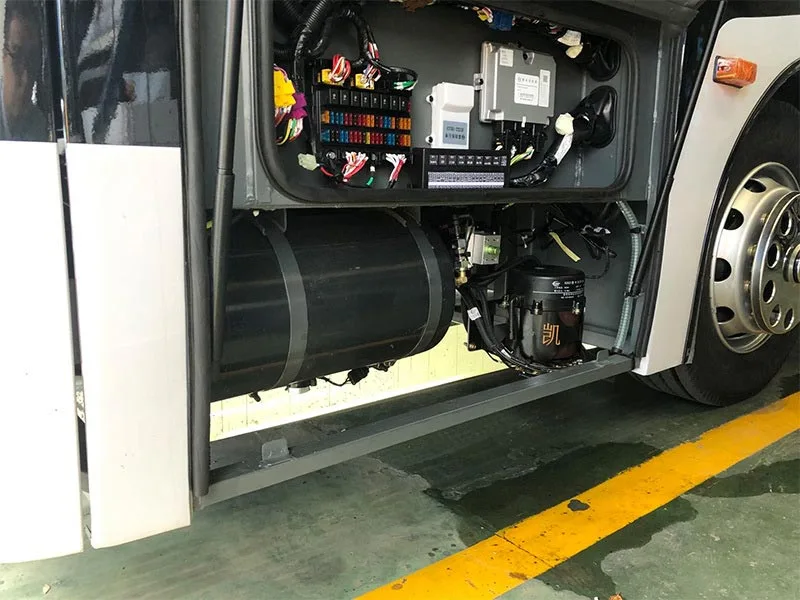 Válvula de drenaje de control eléctrico incorporada