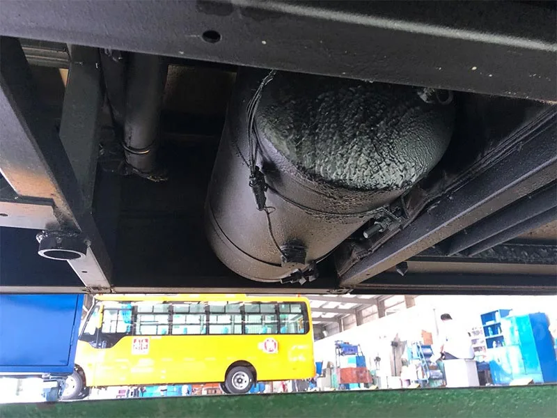Válvula de drenaje de control eléctrico para tanque de almacenamiento de aire